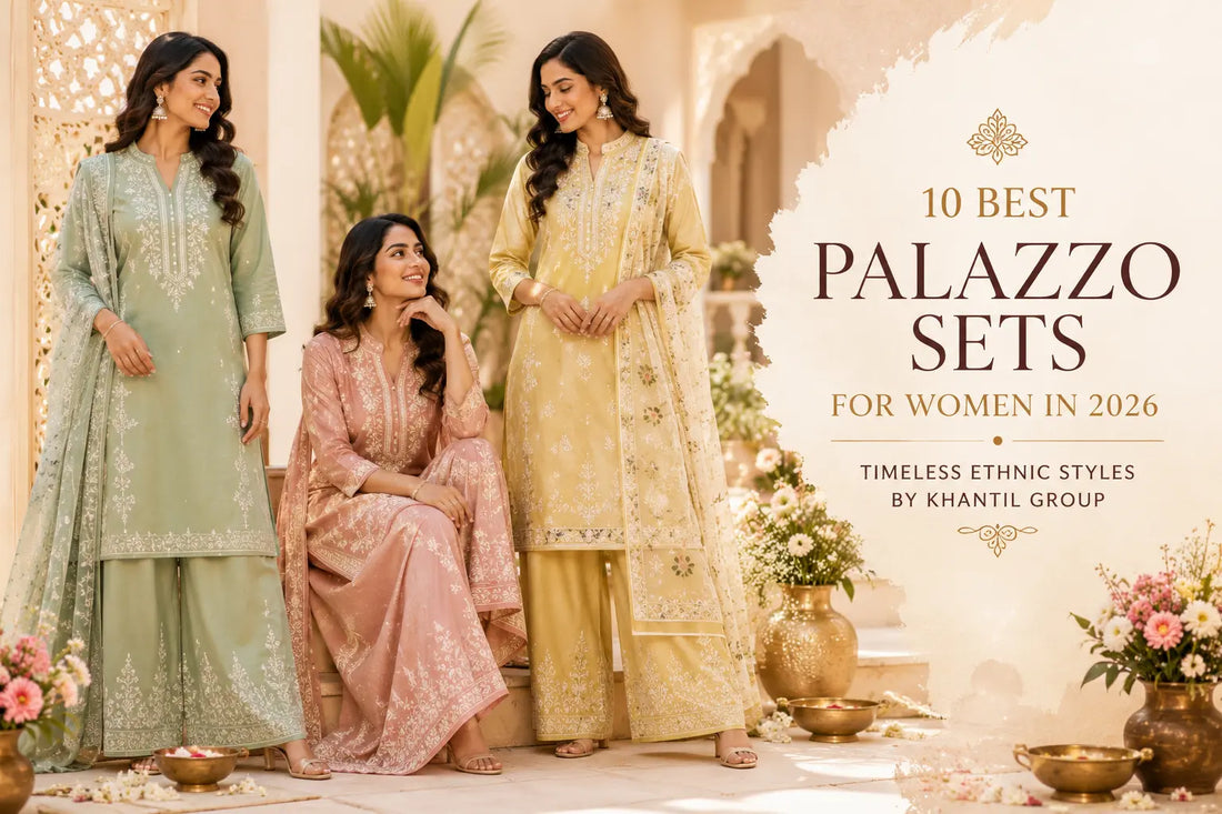 10 Best Palazzo Sets for Women in 2026: Timeless Ethnic Styles by Khantil Group