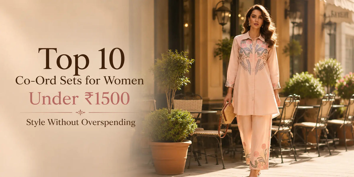 Top 10 Co-Ord Sets for Women Under ₹1500: Style Without Overspending