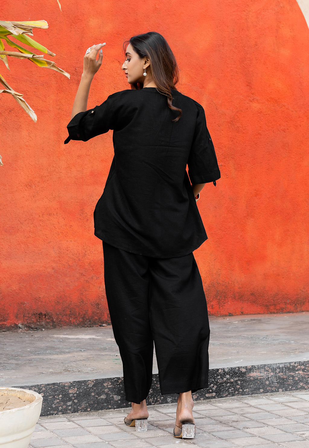 Women Rayon Fax Casual Style Co-Ord-OLIVIA