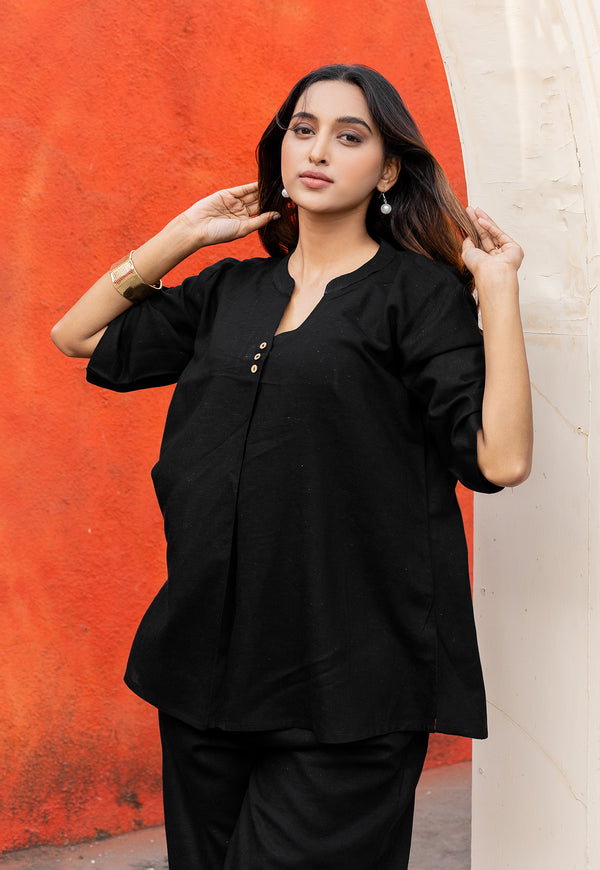 Women Rayon Fax Casual Style Co-Ord-OLIVIA