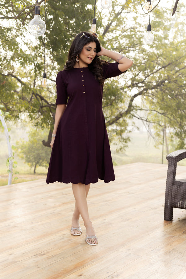 cotton lycra dress Women Flare Above Mini Dress-OD-9 BFIJ2021 Hem length:To the Ground Length Available in sizes S Floor Length Burgundy Quinceanera